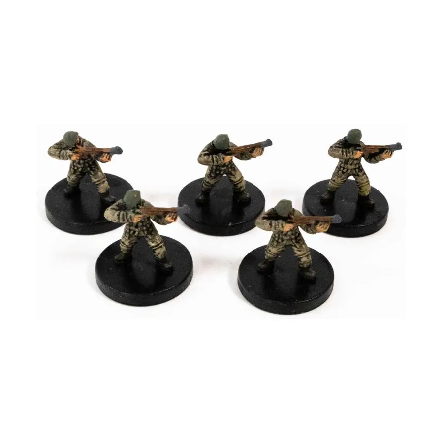 

Пехотинцы Люфтваффе (C) x5, Axis & Allies - Collectible Miniatures Game - Contested Skies Singles