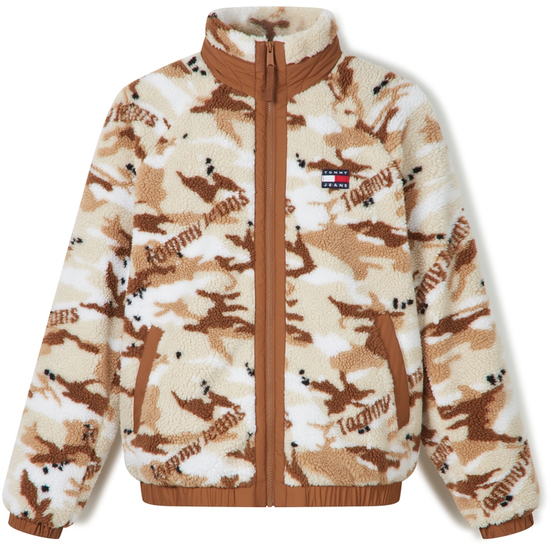 

Tommy Hilfiger Куртка мужская коричневая белая разноцветная, Brown White Multicolor 0GQ
