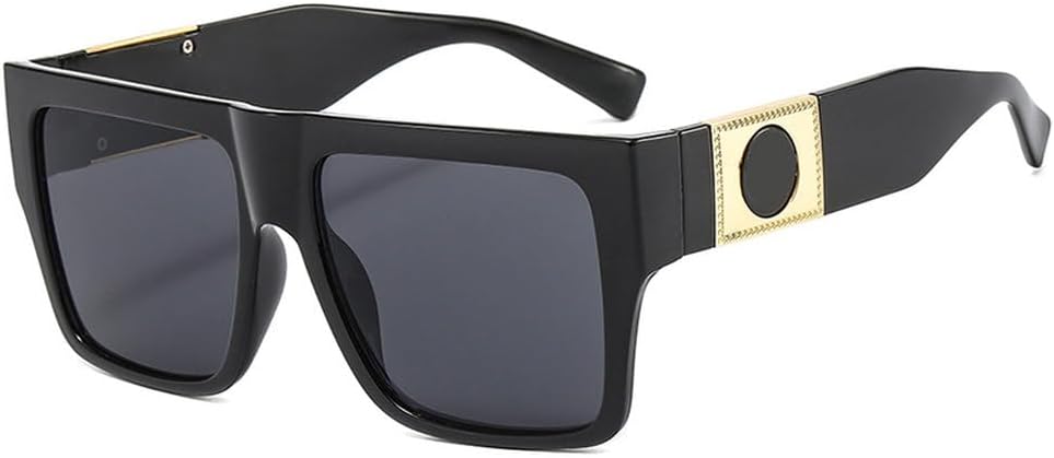 

Модные солнцезащитные очки в стильной оправе для мужчин и женщин, универсальные солнцезащитные очки в стиле ретро, ​​круглые, роскошные очки с защитой от УФ-излучения UV400 HVTVTLA, C1