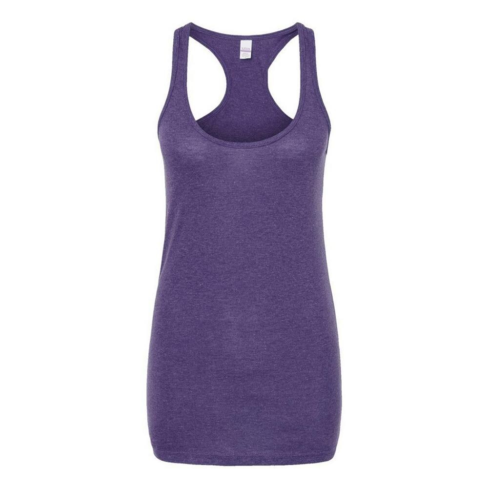 

Женская майка Tultex Racerback из полиэстерового материала, цвет Heather Purple