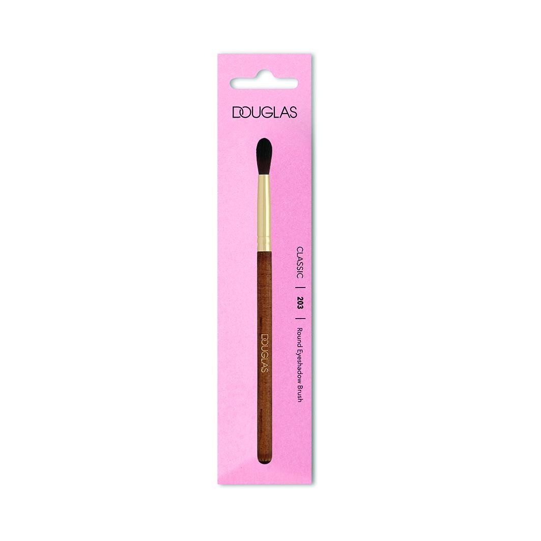 Кисть для теней accessoires 203 round eyeshadow brush Douglas Collection, количество 1 шт. — фото 2