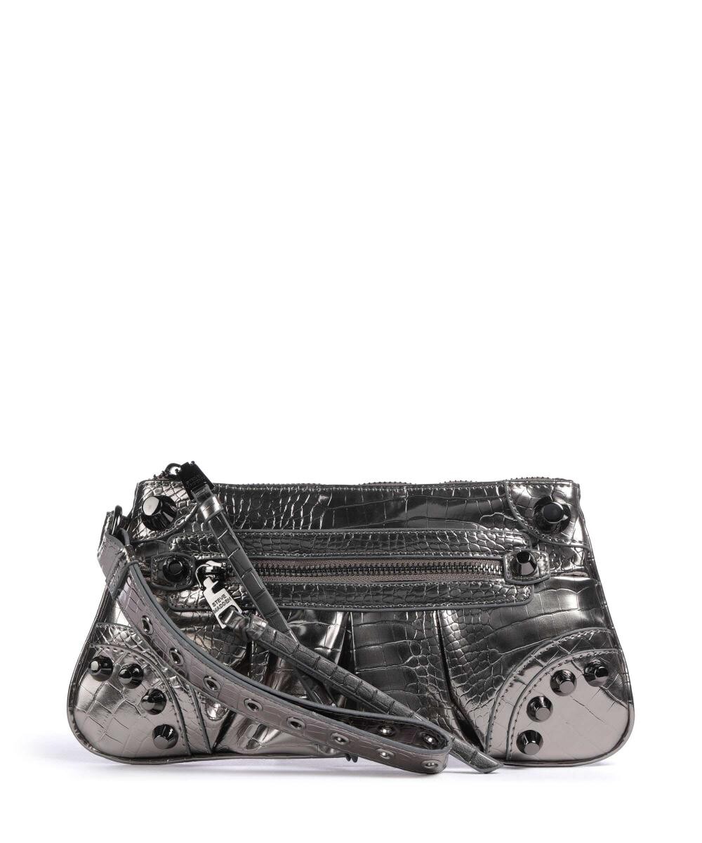 

Клатч bdova из искусственной кожи Steve Madden, серебряный