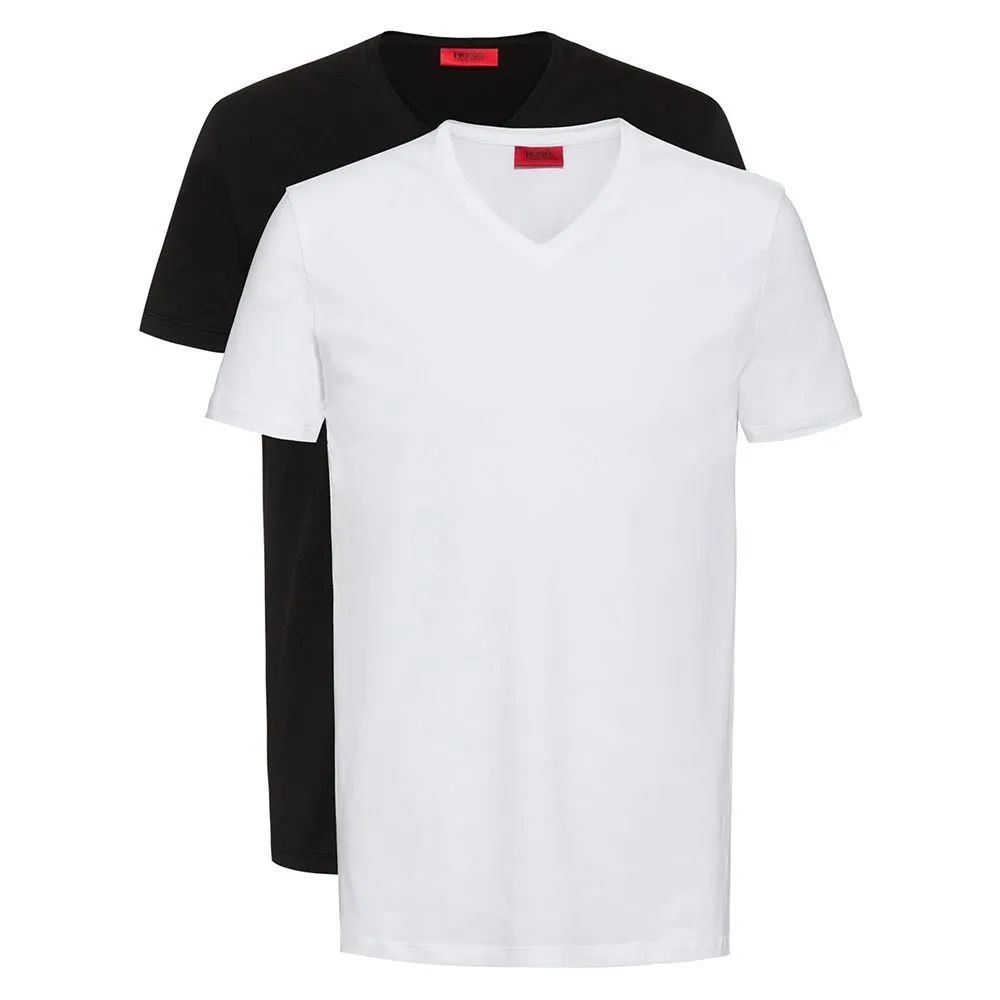 

Футболка HUGO Short sleeve v neck, белый