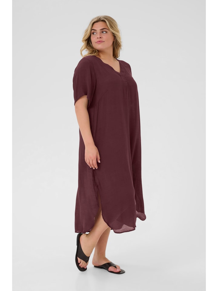 

Платье KCalia, свободного кроя, в цвете фудж KAFFE curve