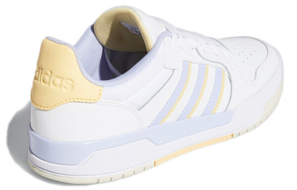 Кроссовки (WMNS) adidas Neo Entrap 'White Yellow Purple', белый — фото 4