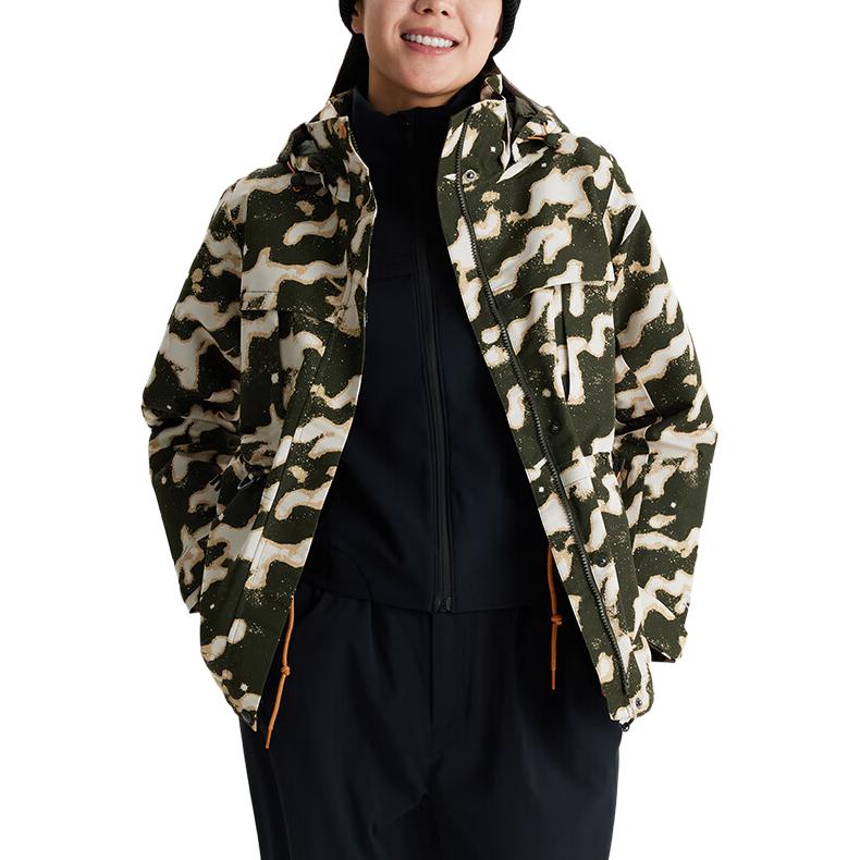 

Columbia Женская водонепроницаемая ветровка камуфляж, Camouflage