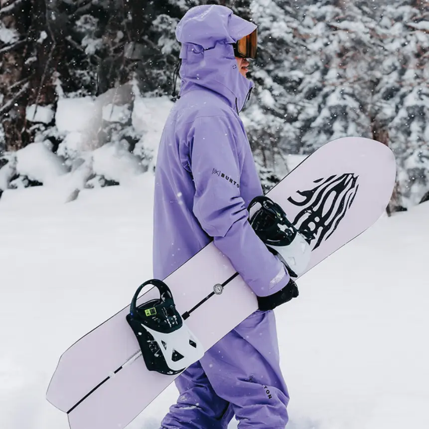 AK CYCLIC GORETEX Верхняя одежда для лыж мужская фиолетовая BURTON — фото 4