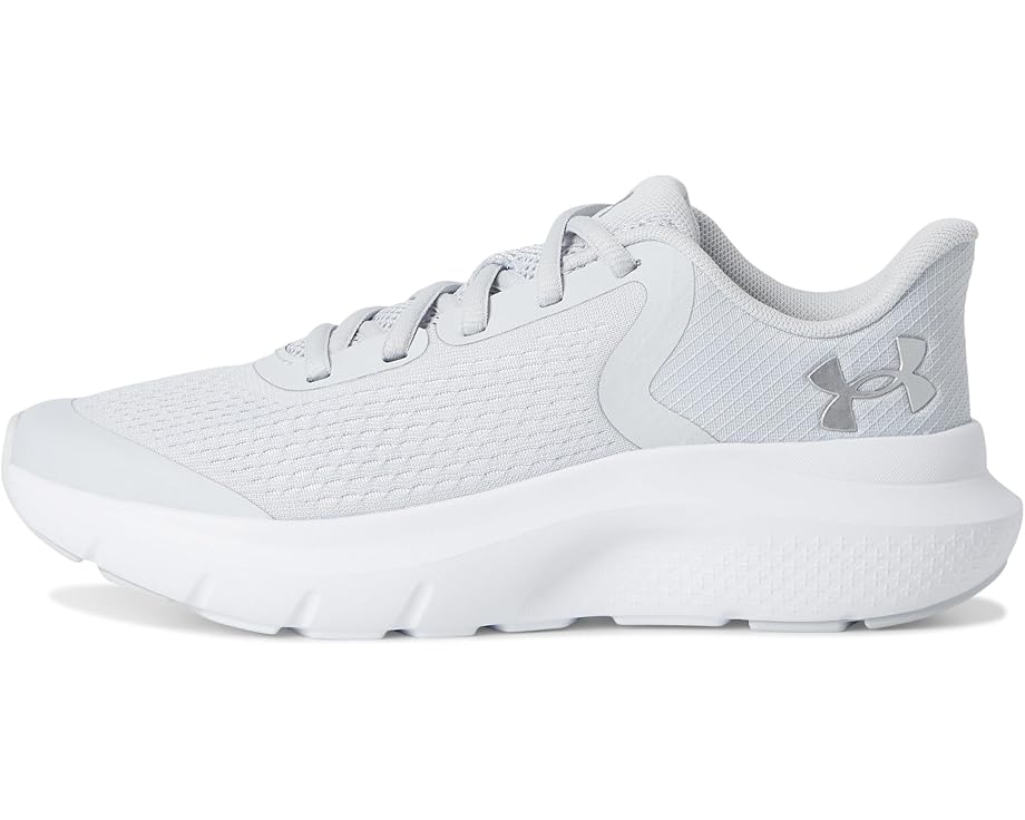 Детские кроссовки Under Armour Rogue 5 (Big Kid) Under Armour Kids, Halo Gray/White/Metallic Silver — фото 4