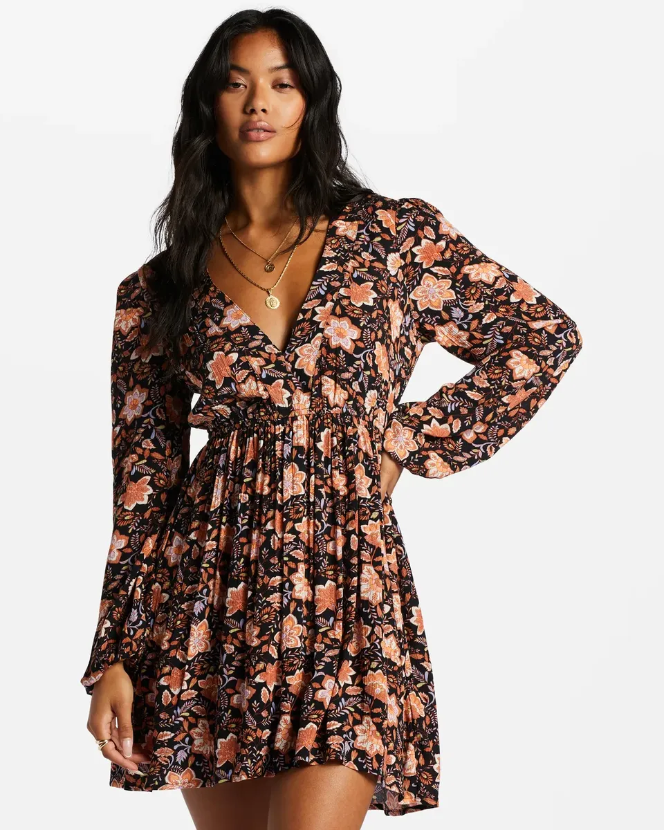 

Мини-платье Billabong "Sweetest Dream", цвет Black Pebble