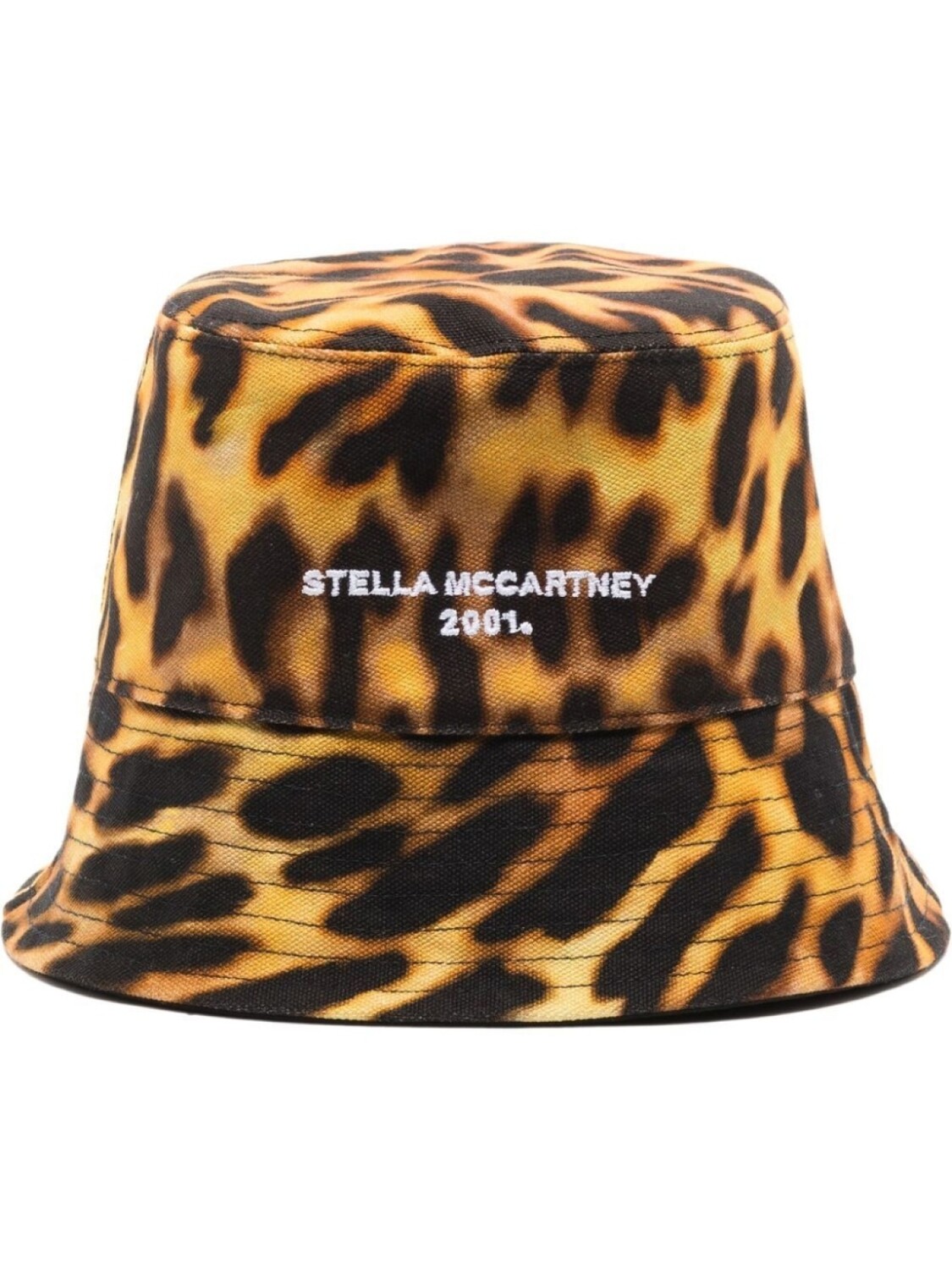 

Stella McCartney панама 2001 с леопардовым принтом, желтый