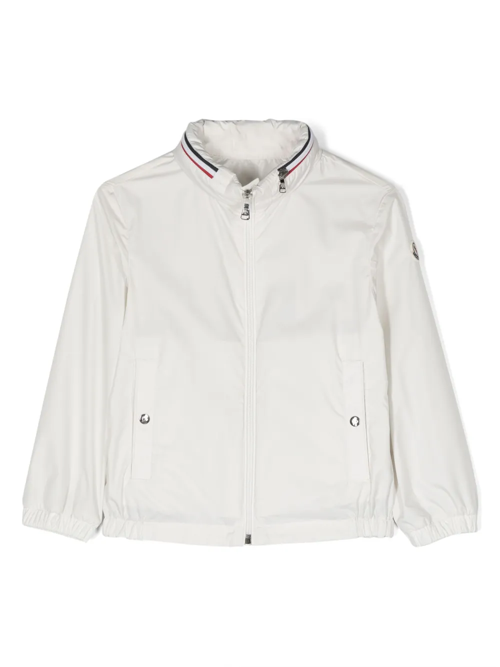 

Куртка Farlak с капюшоном и нашивкой-логотипом Moncler Enfant, белый