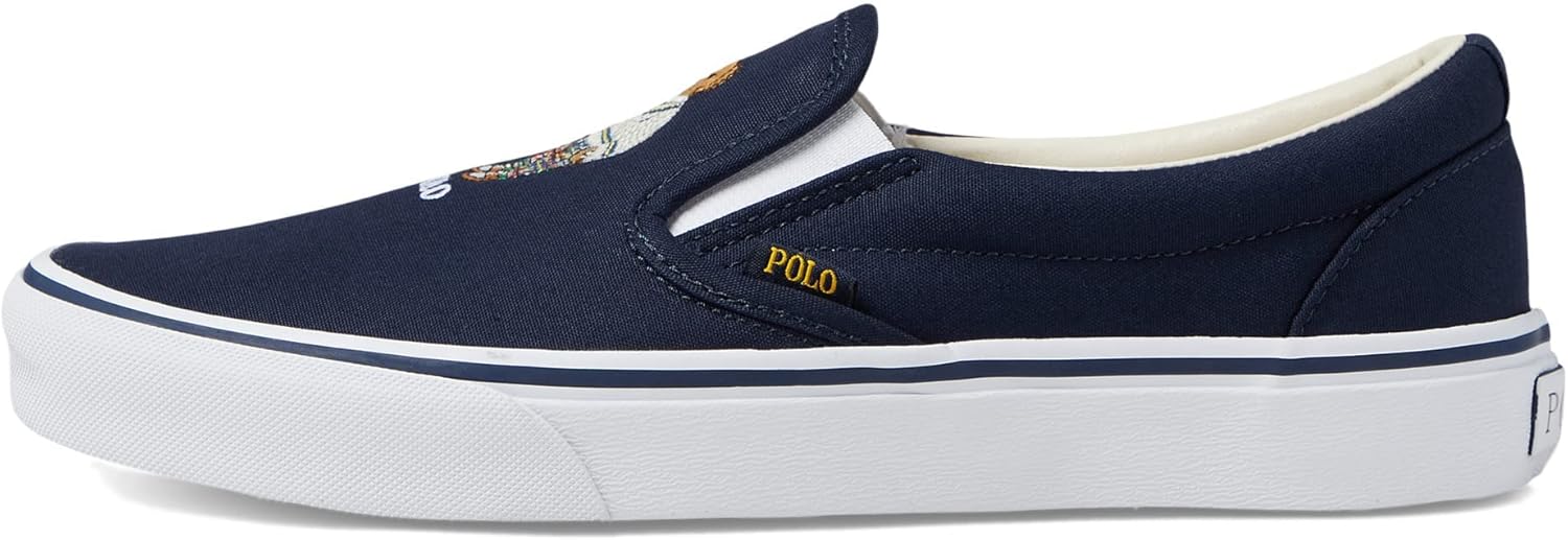 Кроссовки POLO RALPH LAUREN Men's Keaton Slip-On Loafers, Navy — фото 4