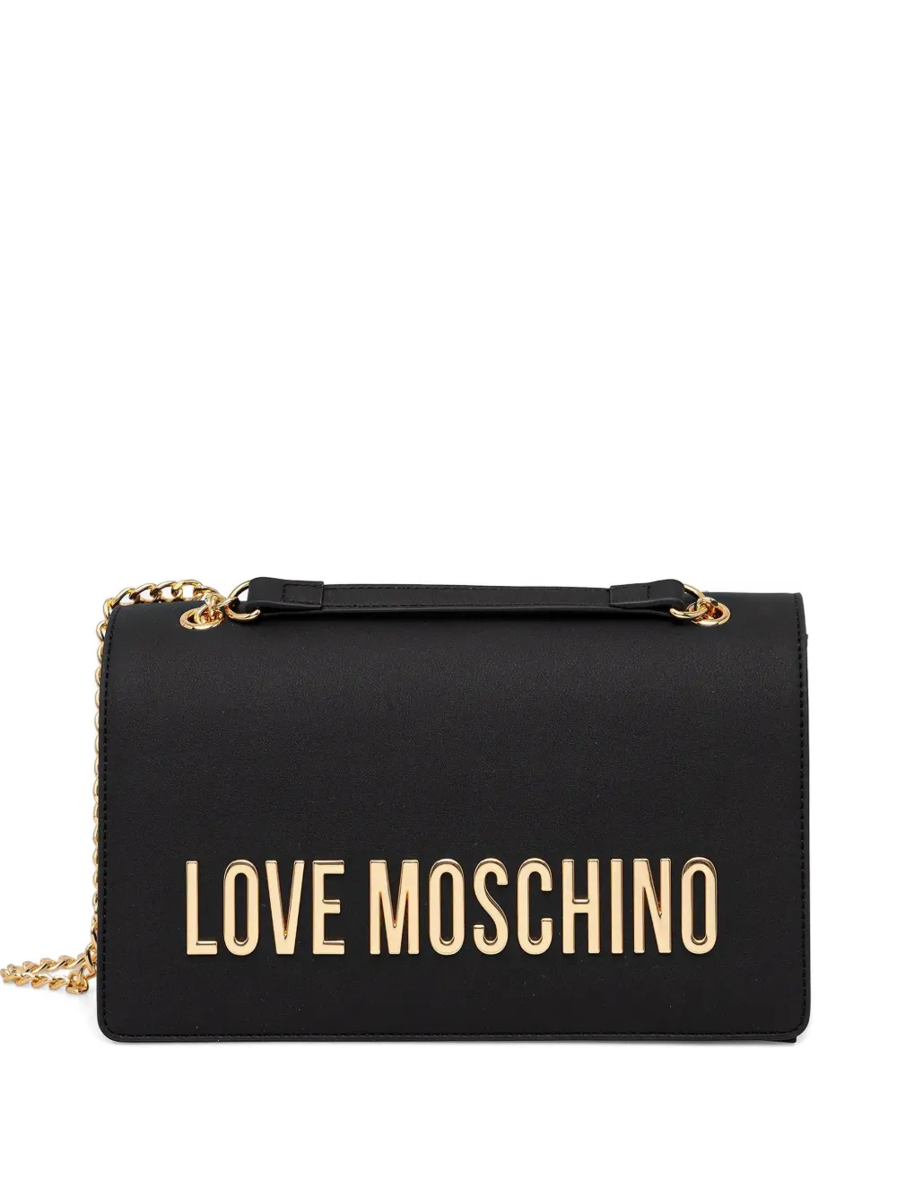 

Сумка-кроссбоди с цепочкой и логотипом Love Moschino, черный