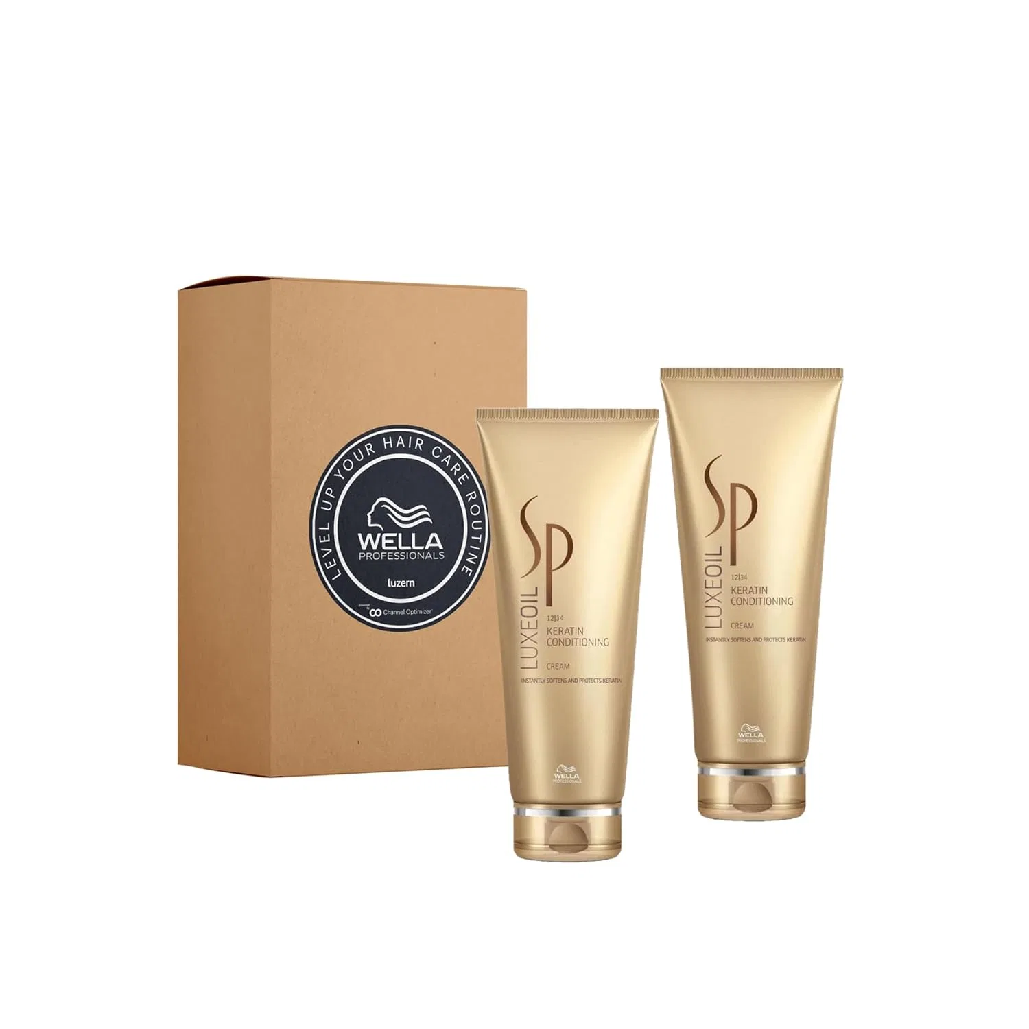 Кератиновый кондиционирующий крем Luxeoil от Wella SP System Professional Wella Professionals