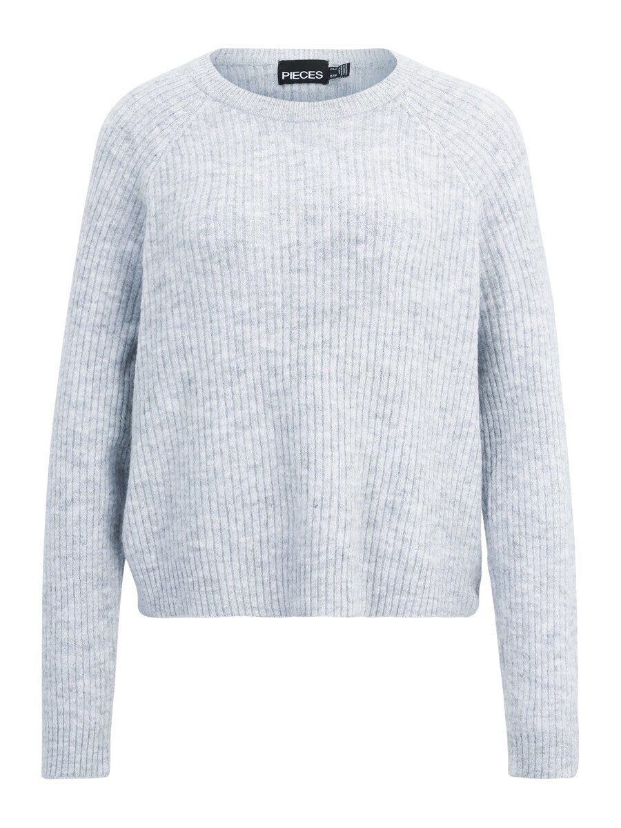 

Тонкий вязаный свитер PIECES Sweater, светло-серый