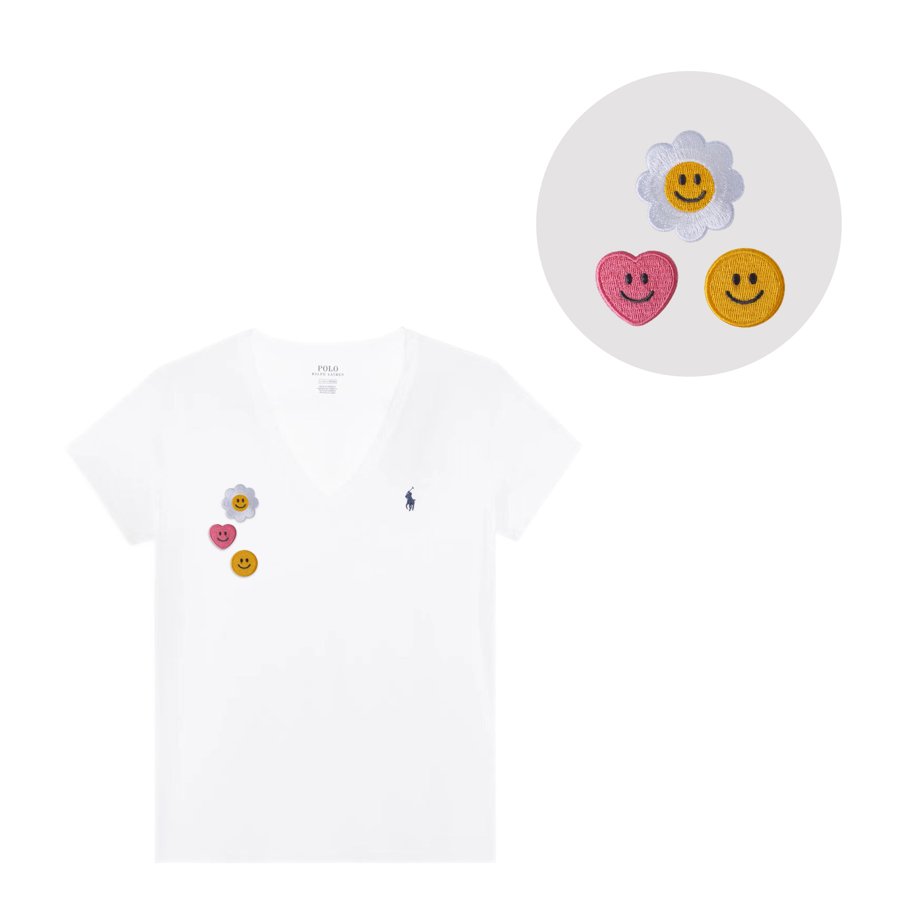 Polo Ralph Lauren Футболка женская белая — фото 3