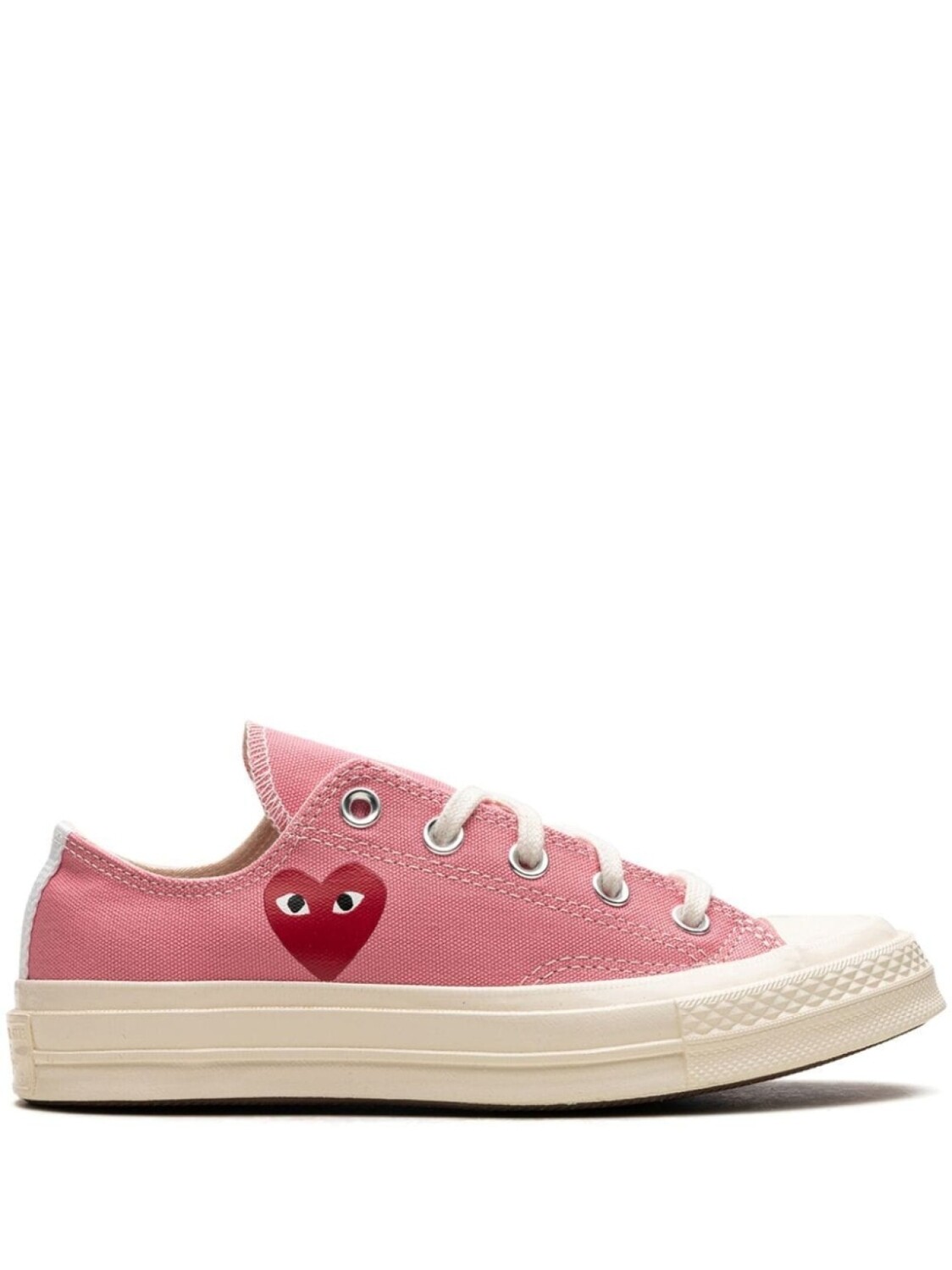 

Кеды Chuck 70 Low из коллаборации с Comme Des Garçons Play Converse, розовый