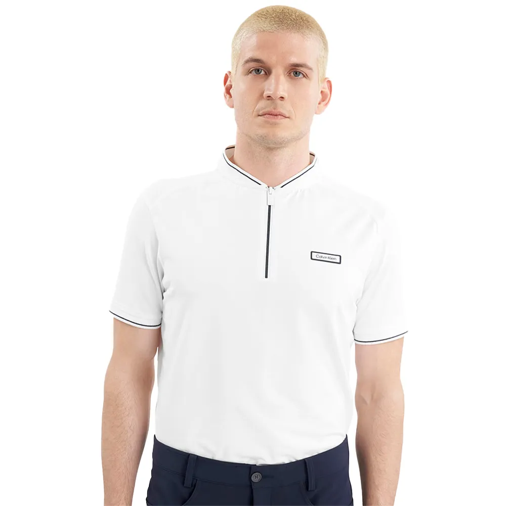 

Поло с коротким рукавом Calvin Klein Golf Denton Blade Collar, белый
