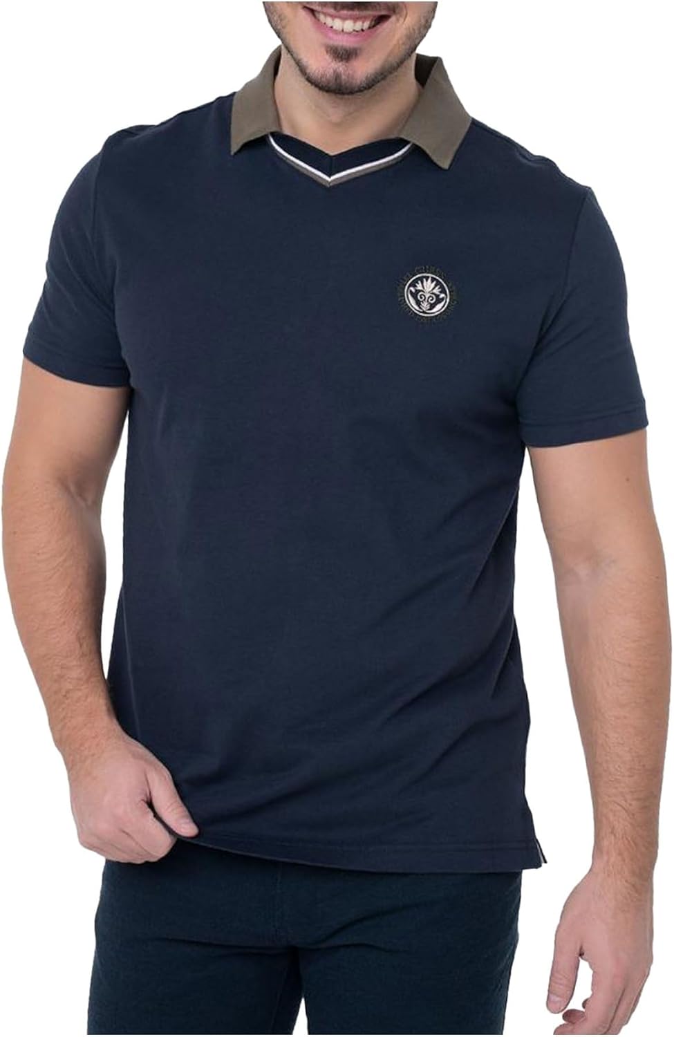 

Мужская поло с коротким рукавом и вышивкой в виде сердца, размер S GUESS, Smart Blue, Синий, Мужская поло с коротким рукавом и вышивкой в виде сердца, размер S GUESS, Smart Blue