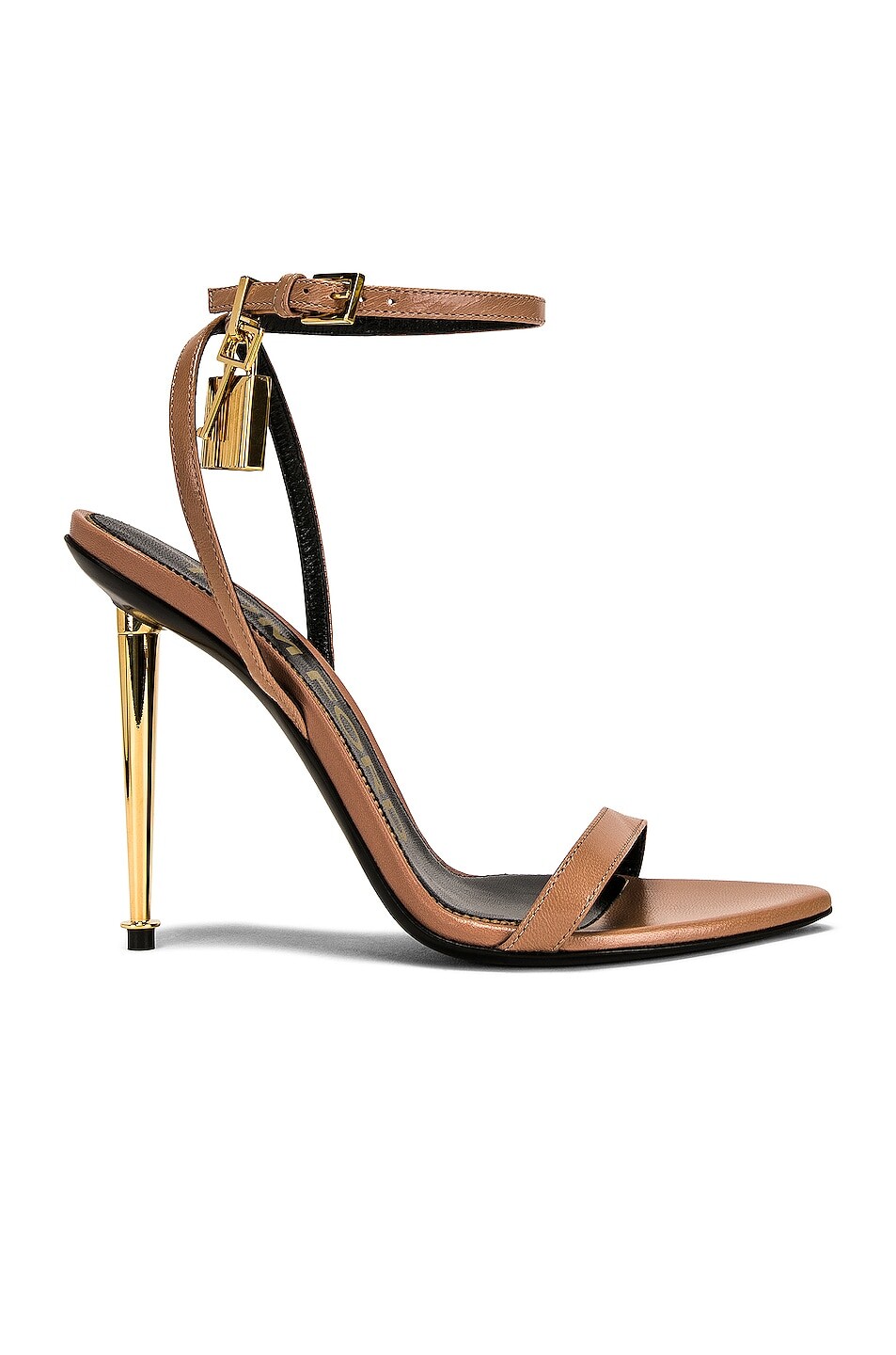 

Туфли Tom Ford Naked Padlock 105, цвет Flesh