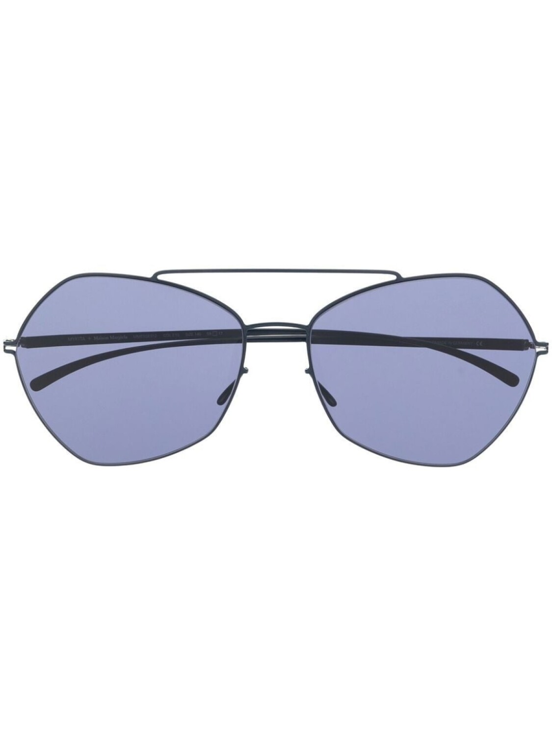 

Mykita солнцезащитные очки в круглой оправе, синий