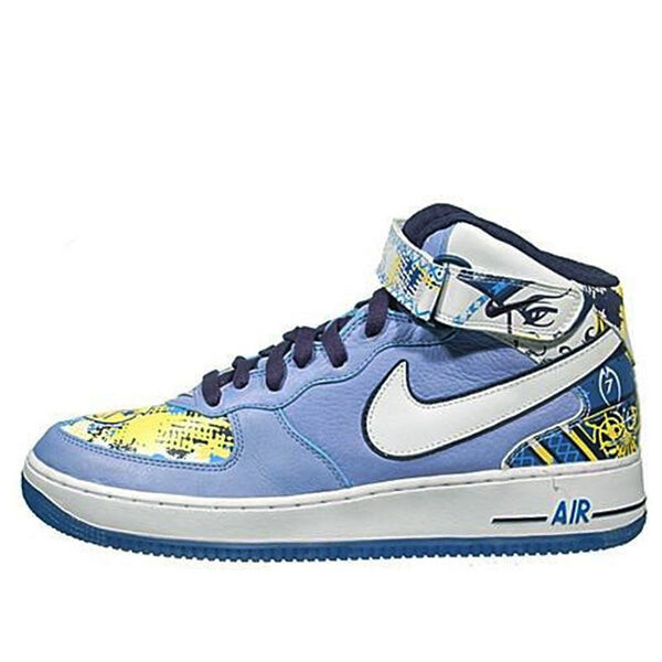

Кроссовки air force 1 mid premium m vick Nike, синий
