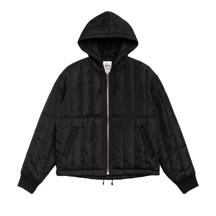 

Куртка Stussy Quilted Nylon Work Jacket 'Black'