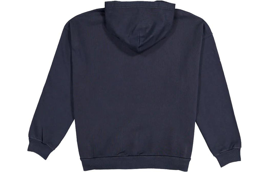 Худи Balenciaga Cities New York Hoodie Wide Fit 'Navy White', темно-синий — фото 2