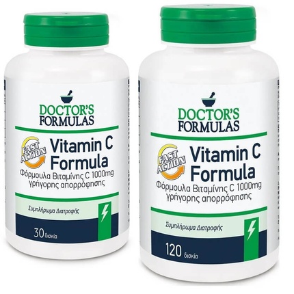 

Формула быстрого действия с витамином С, Doctor'S Formulas