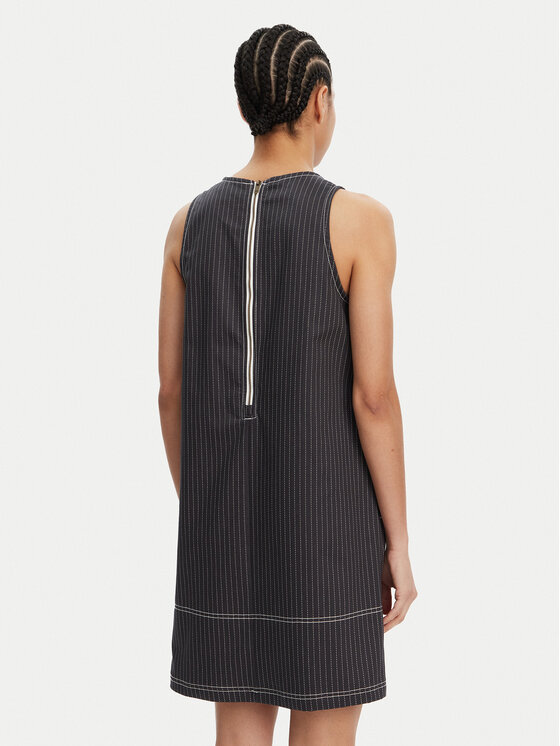Платье на каждый день обычный крой Allover Print JJ3143 Adidas, серый — фото 3