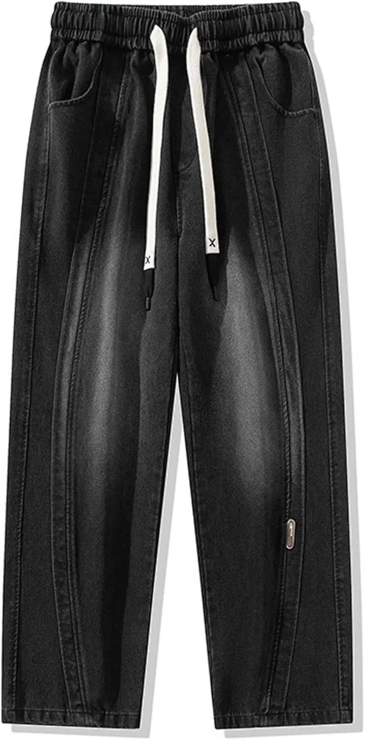 Джинсы свободные Men's Hip Hop Jean, черный — фото 4