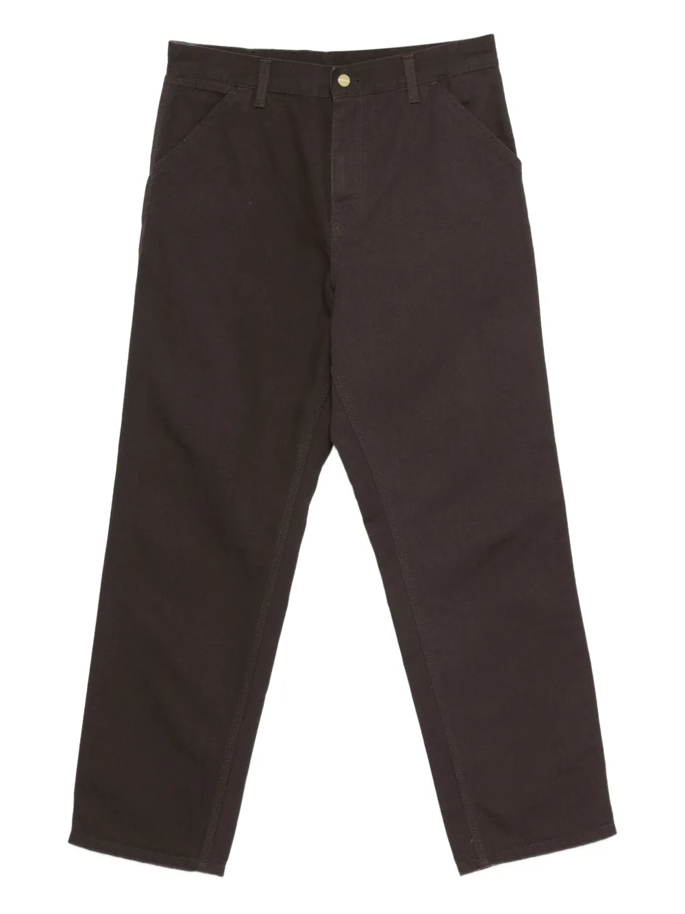 

Брюки из органического хлопка CARHARTT WIP, коричневый