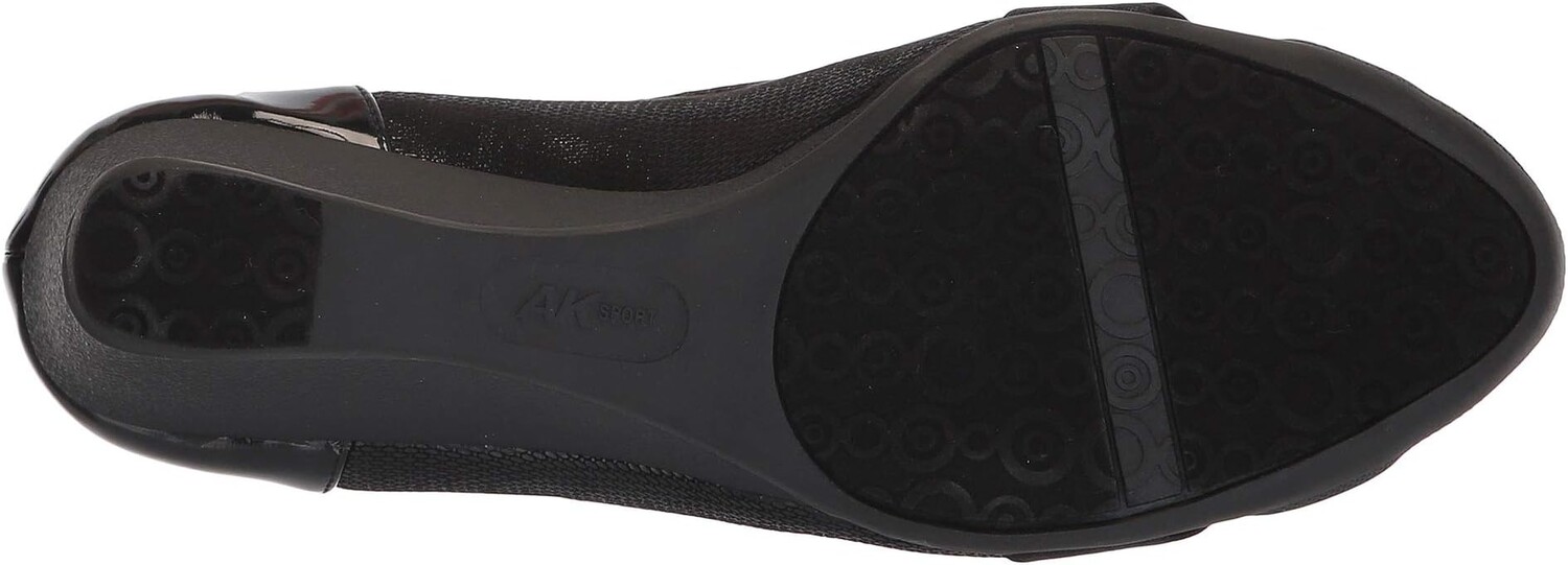 Туфли на танкетке Sport Timeout Wedge Heel Anne Klein, цвет Black Fabric — фото 3