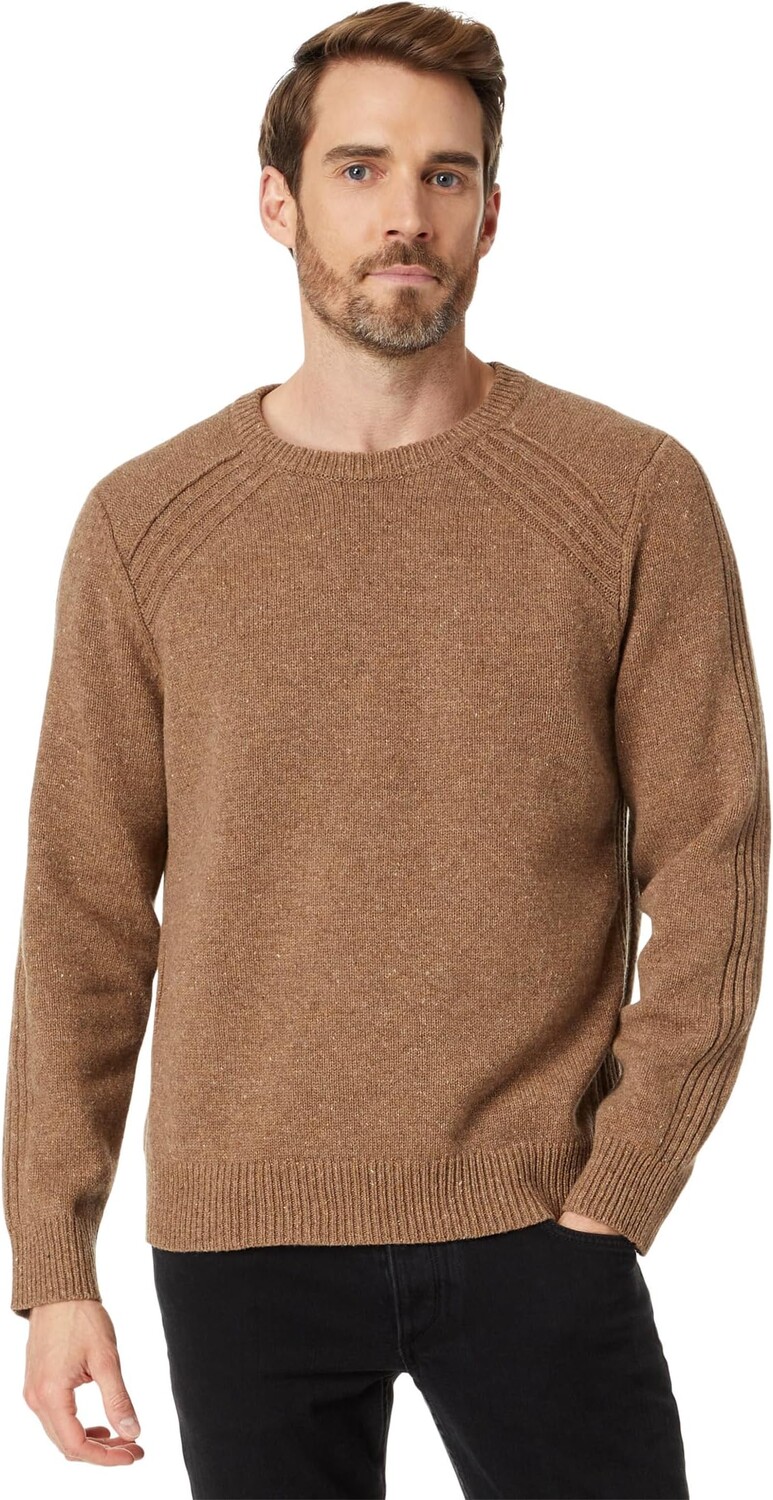 

Свитер Rangeley Merino с круглым вырезом L.L.Bean, цвет Taupe Heather