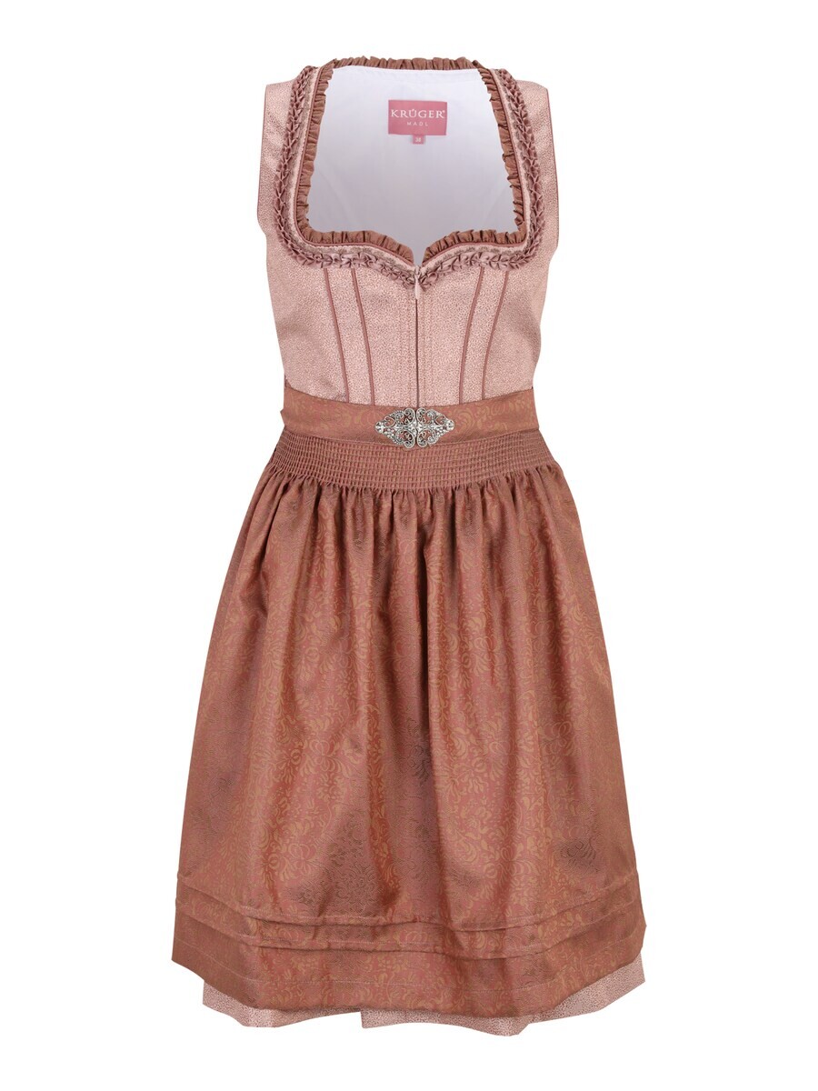 

Платье Krüger Madl Dirndl Zafina, цвет chestnut brown/cappuccino