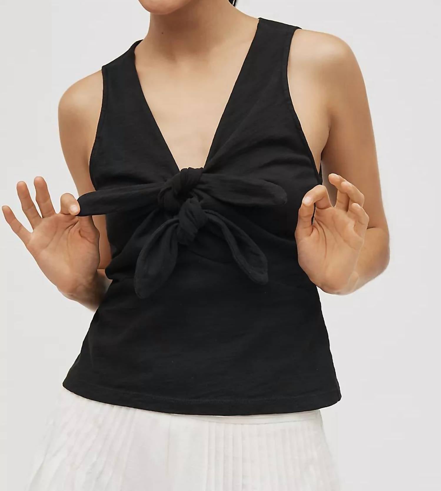 

Майка Terri черного цвета Nation Ltd, черный