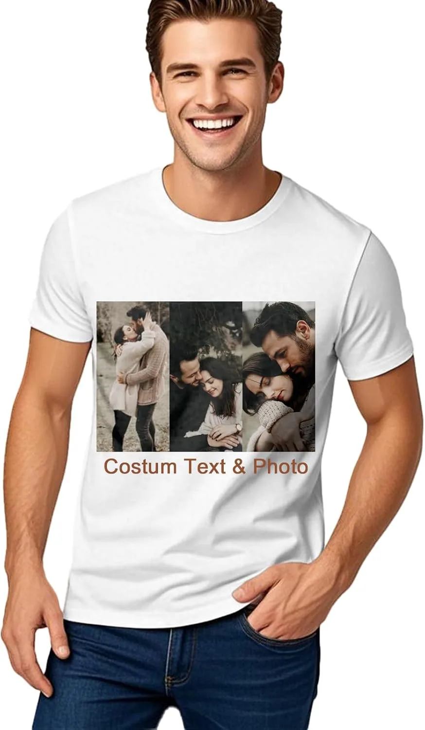 

Футболка Custom с текстом и фото