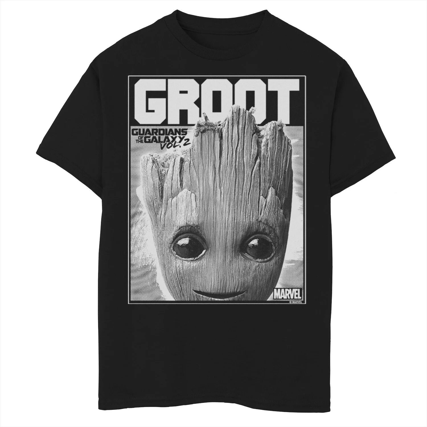 

Мальчики 8–20 лет. Marvel Guardians Vol. Футболка крупным планом 2 Baby Groot Licensed Character