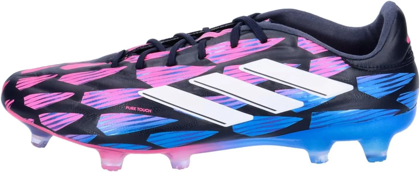 Кроссовки мужские Adidas Copa Pure 2 Elite FG, белый/розовый — фото 2