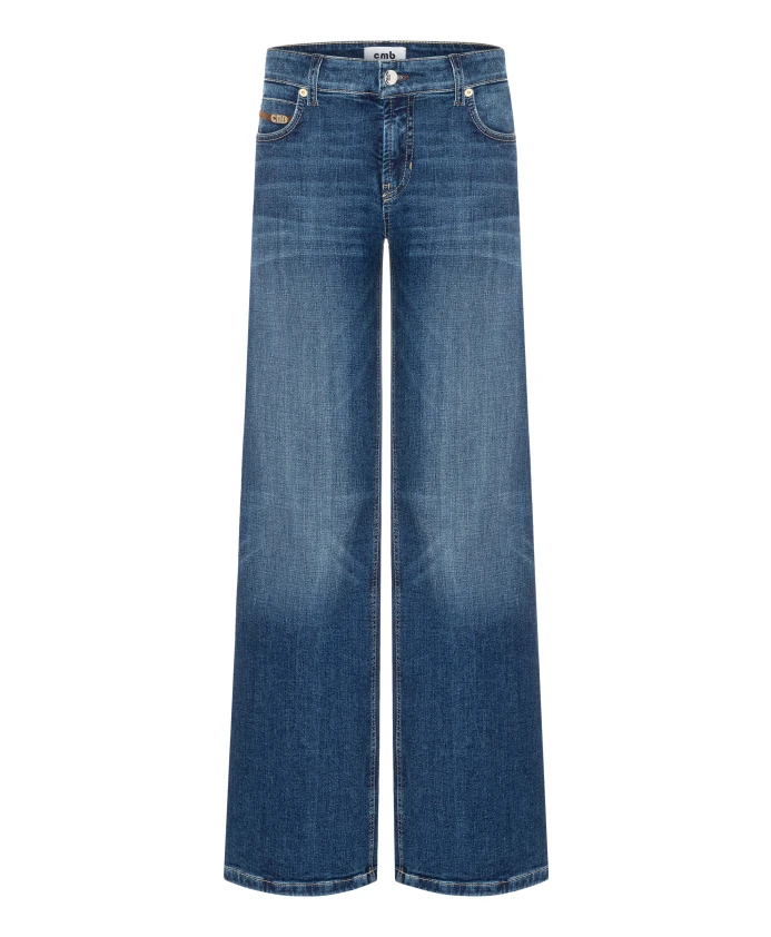 

Джинсы-Клеш Tess Cambio, синий