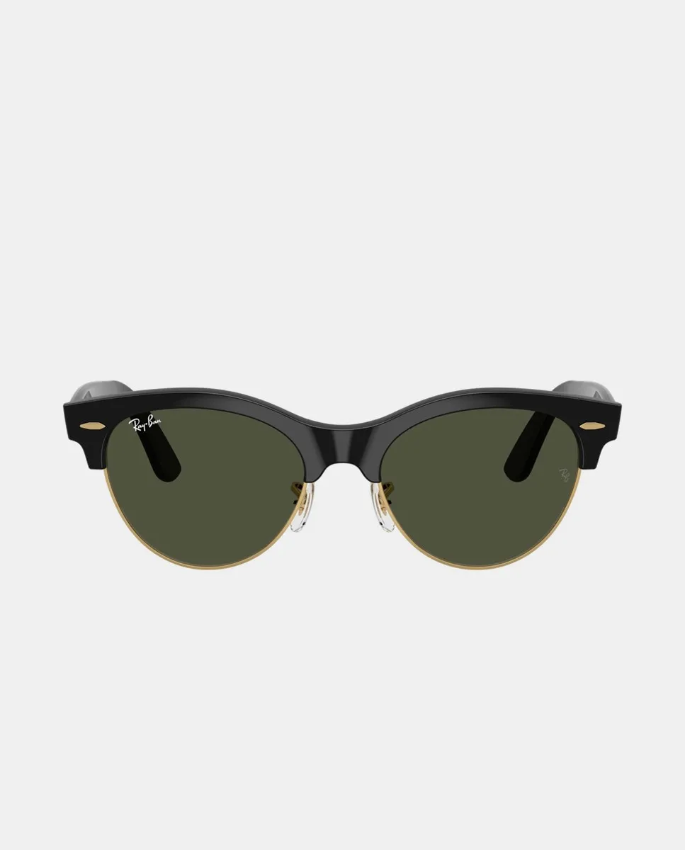 

Унисекс квадратные солнцезащитные очки литые Ray-Ban, черный