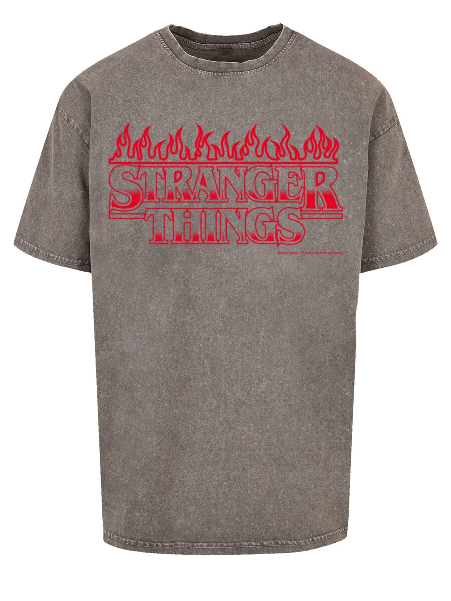 

Рубашка F4NT4STIC Stranger Things Netflix TV Series, цвет Muddy colored