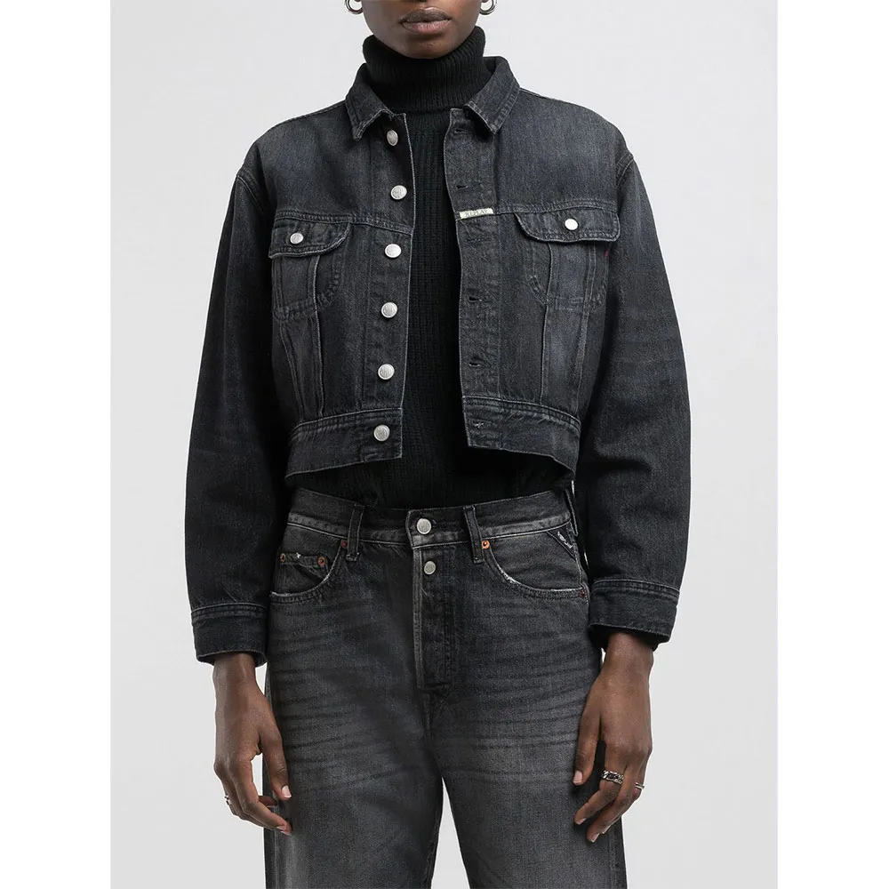 

Куртка Replay W7Z1 .000.804 770 denim, черный