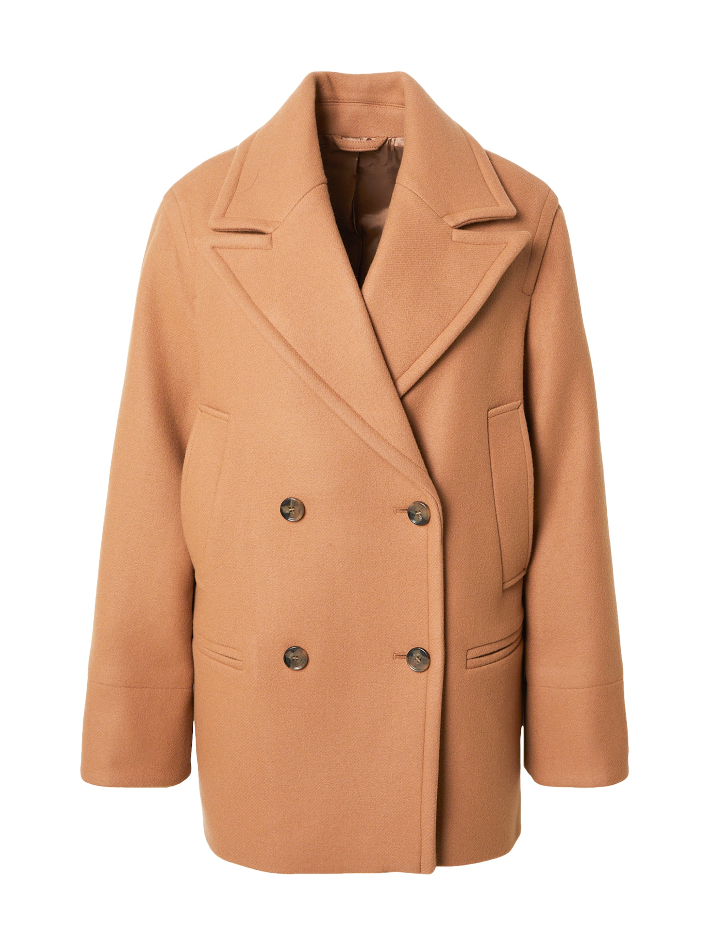 

& Other Stories Пальто на межсезонье в цвете camel