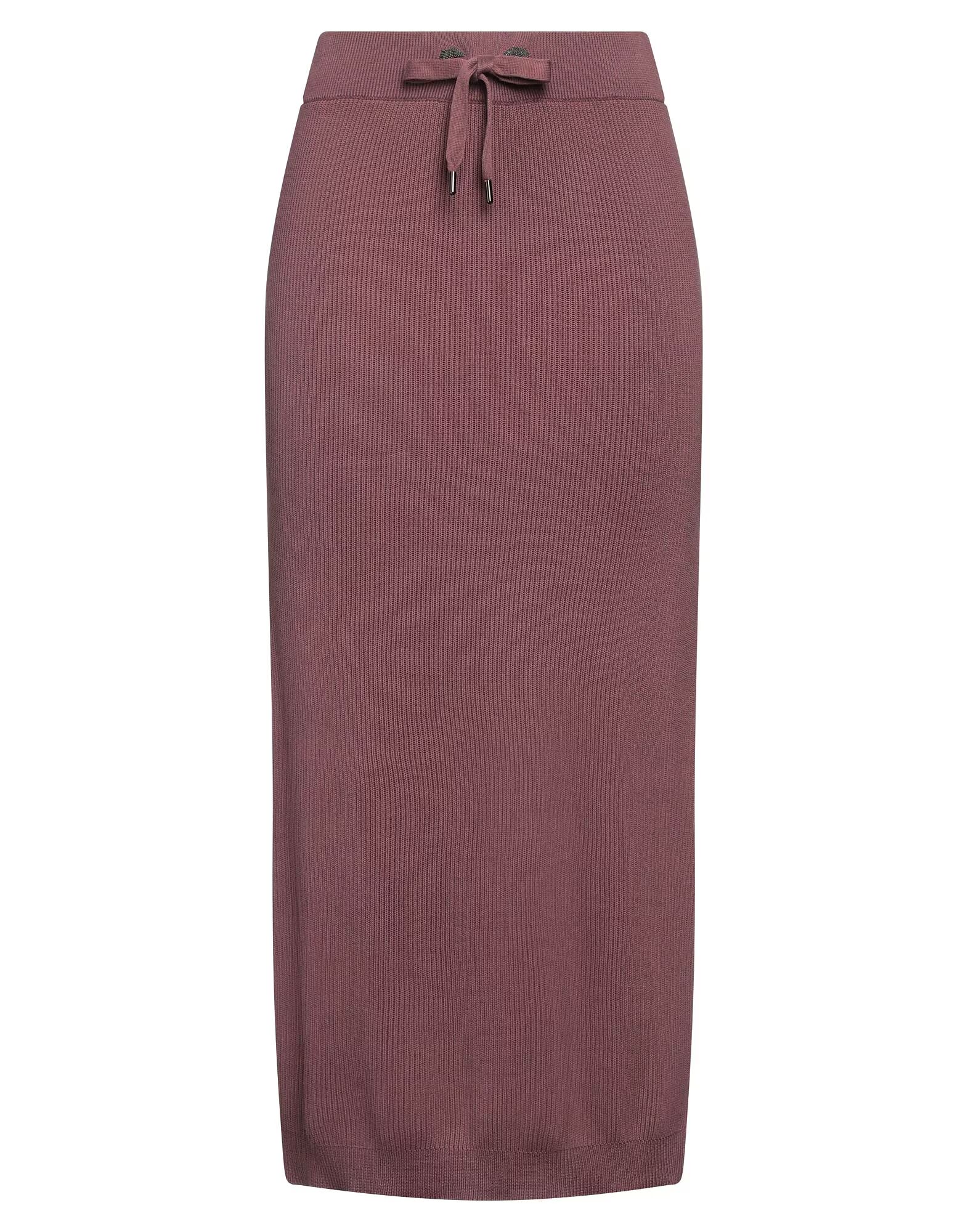 

Юбка миди Brunello Cucinelli, лиловый