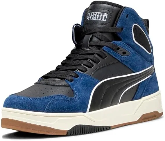 Мужские кроссовки PUMA RBD Break Mid, Persian Blue Black Steam Grey Ah25 — фото 2