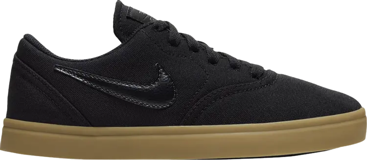 

Кроссовки Check Canvas SB GS 'Black Gum', черный