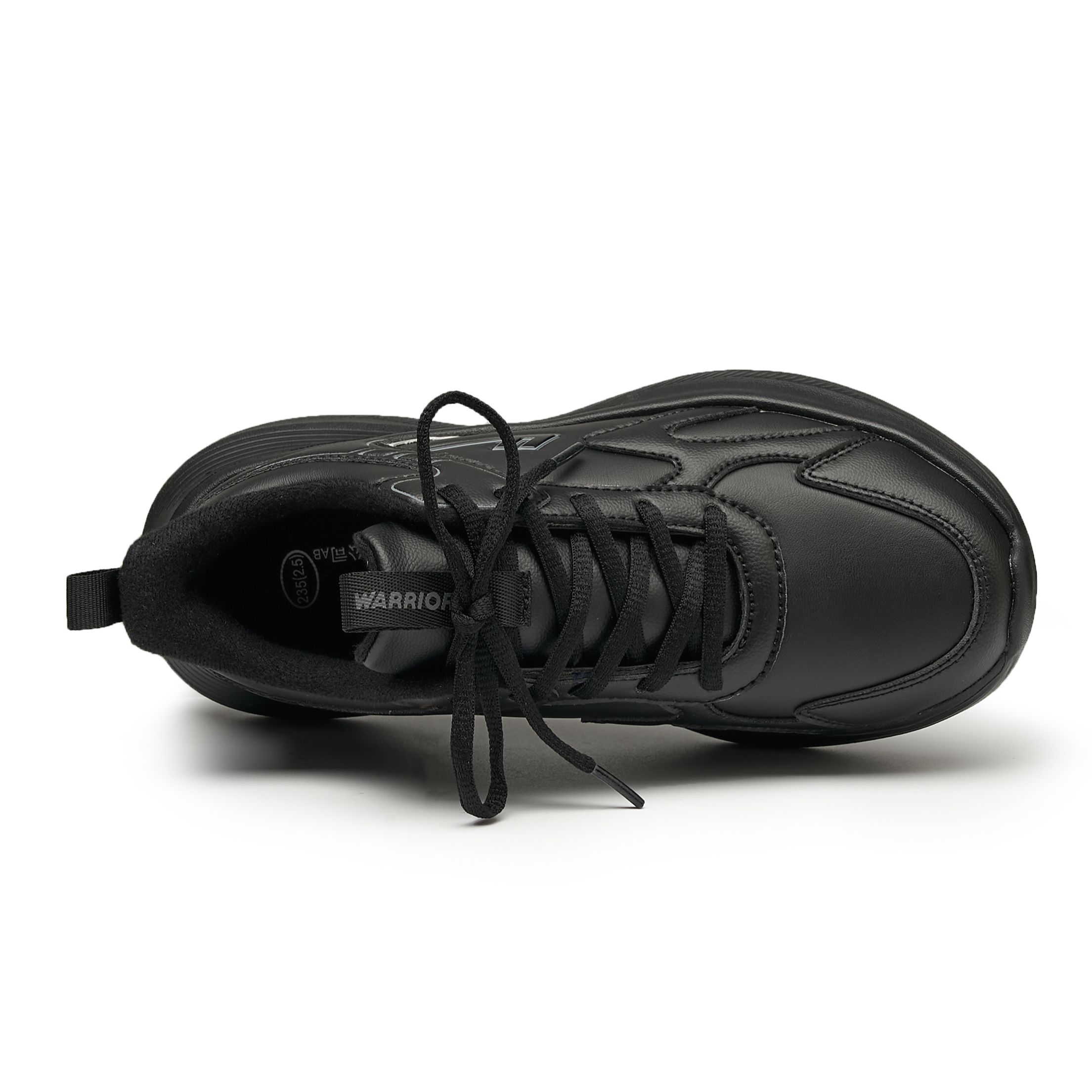 Кроссовки для бега Unisex Low top WARRIOR, all черный — фото 4