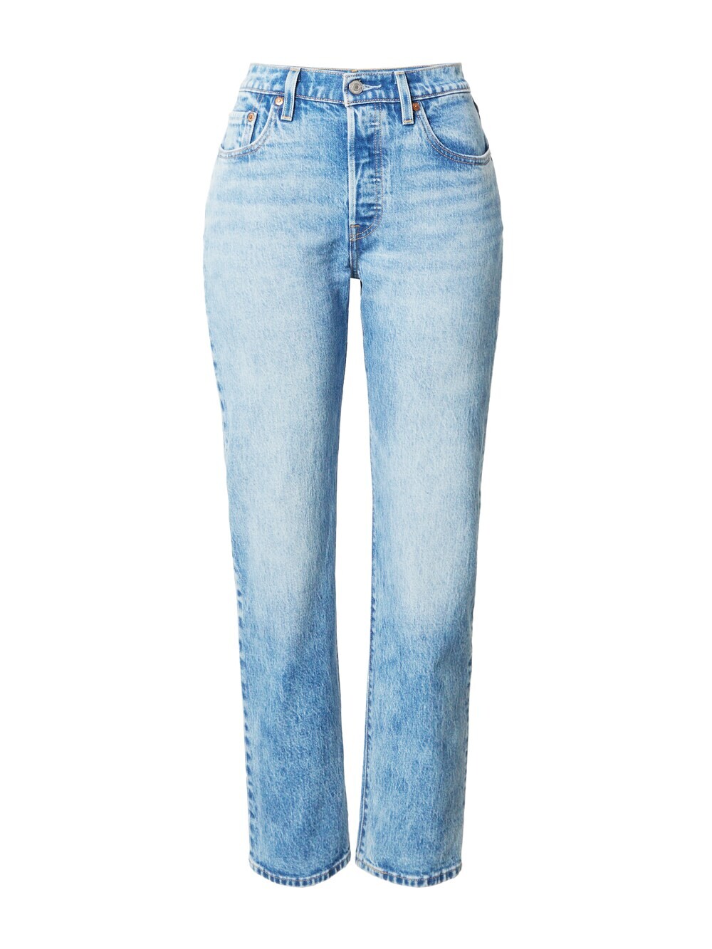 

Зауженные джинсы LEVIS 501, светло-синий