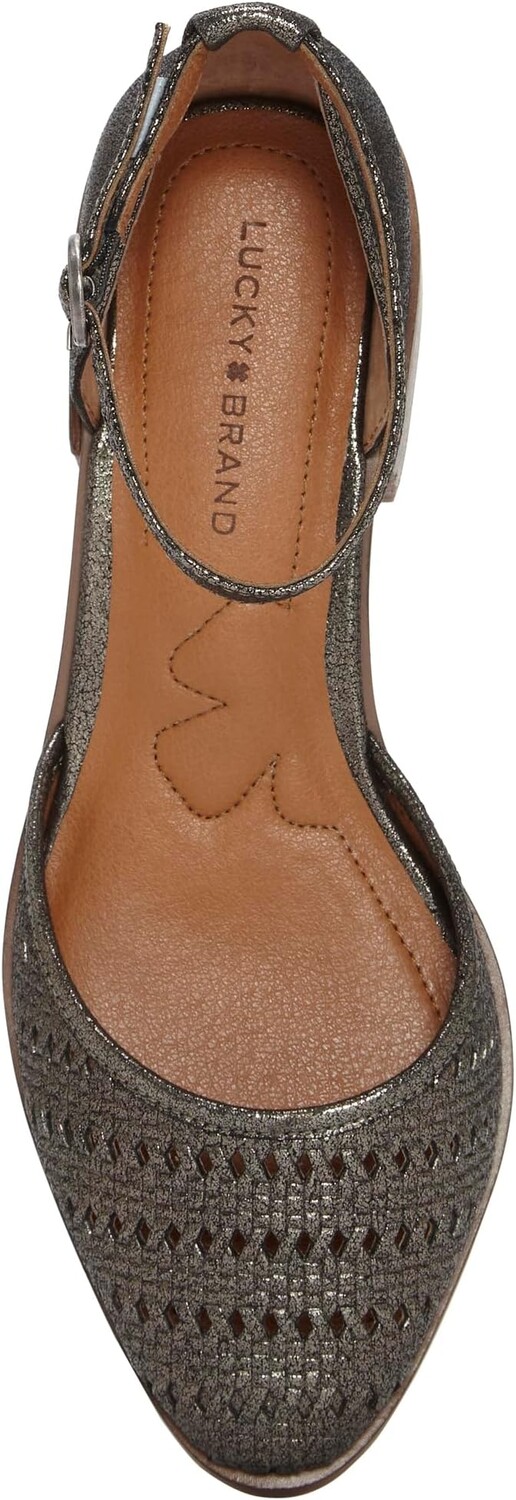 Туфли на плоской подошве Lucky Brand Maliya, цвет Pewter — фото 2